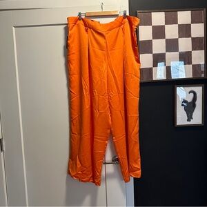 Size 22 Eloquii orange pant